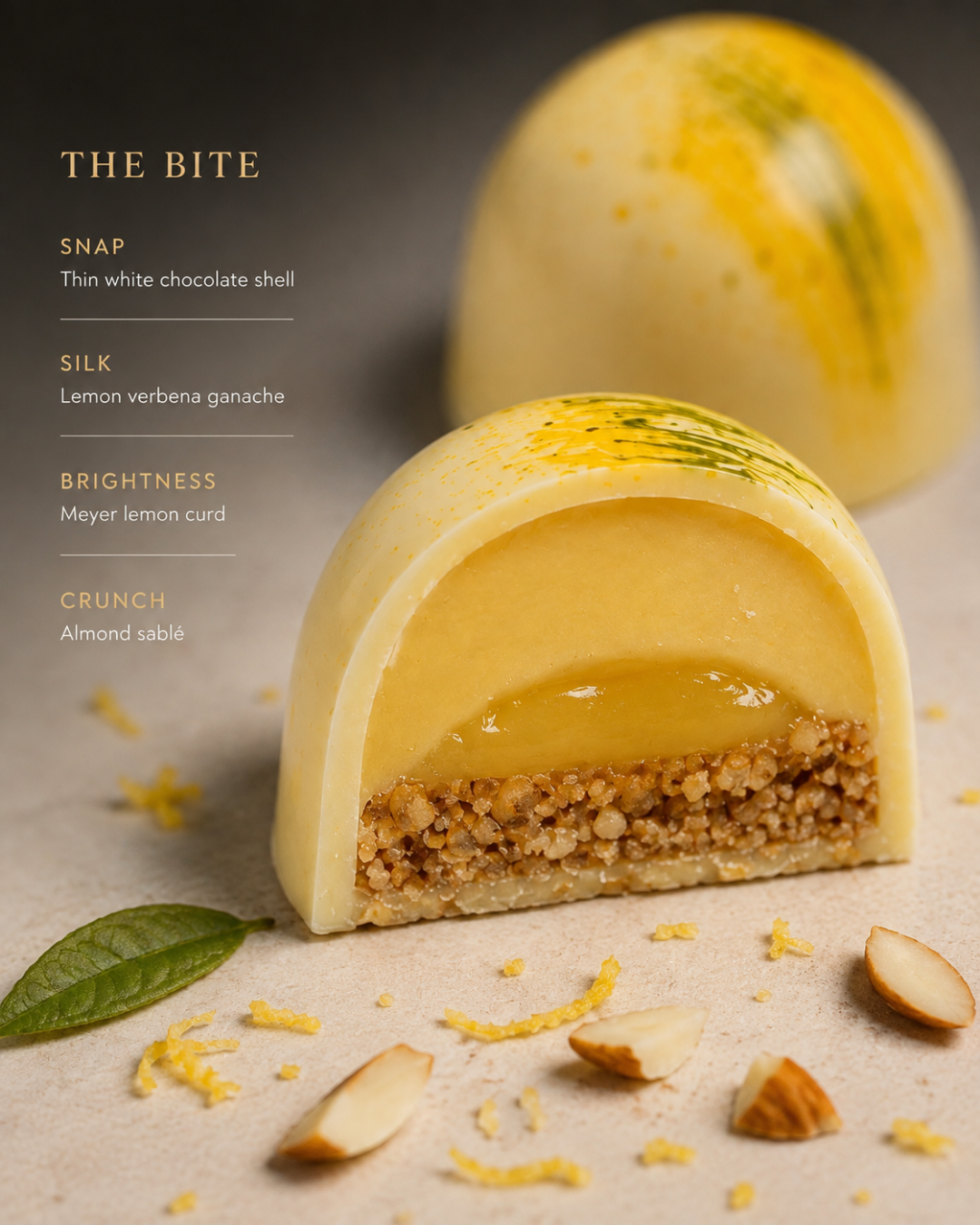 Meyer Lemon Verbena (Luxe Chocolate Collection)